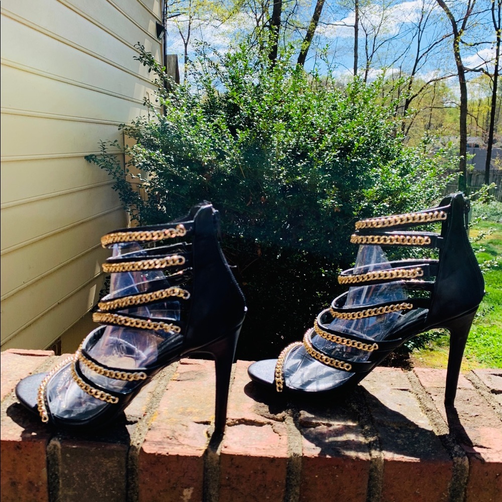 Black heels
